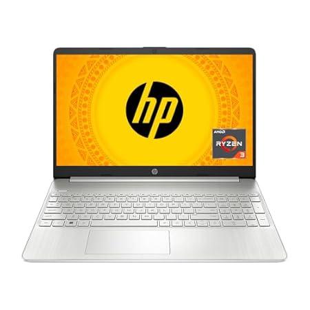 HP Laptop 15s, AMD Ryzen 3 5300U, 15.6-inch (39.6 cm), FHD, 8GB DDR4, 512GB SSD, AMD Radeon Graphics, Thin & Light, Dual Speakers (Win 11, MSO 2021, Silver, 1.69 kg), eq2212AU